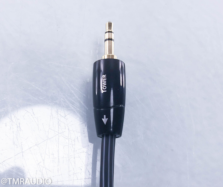 Audioquest Tower 3.5mm Audio Cable; Single 1m 1/8th" Interconnect