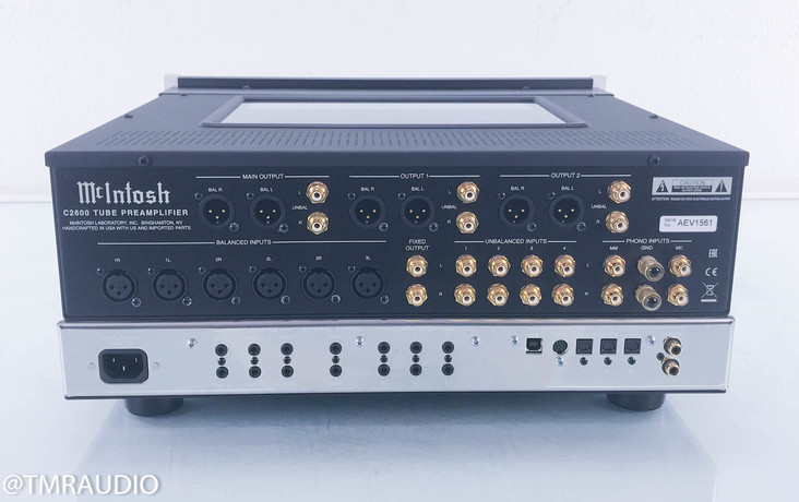 McIntosh C2600 Stereo Tube Preamplifier; Immaculate C-2600