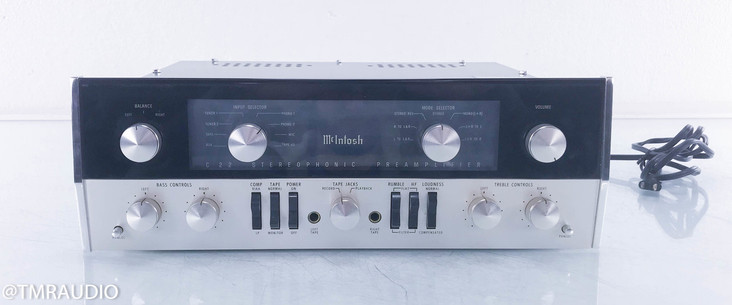 McIntosh C22 Tube Stereo Preamplifier w/ Panlocs