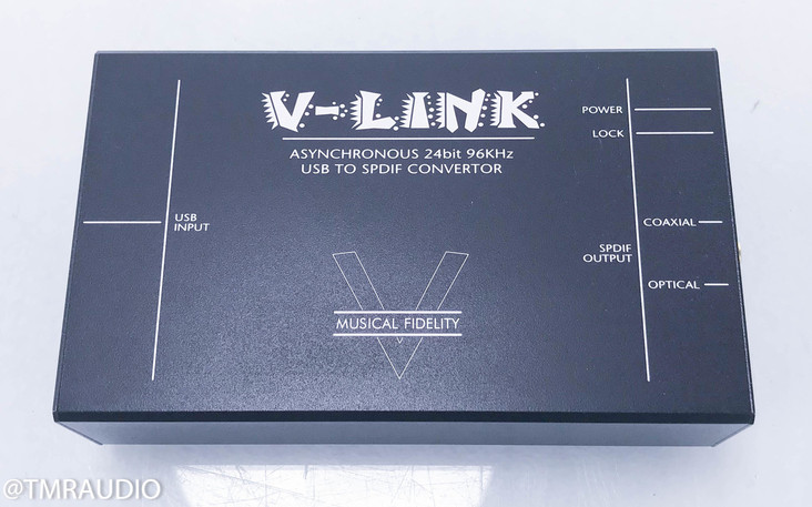 Musical Fidelity V-Link 24bit 96kHz USB to SPDIF Converter (SOLD)