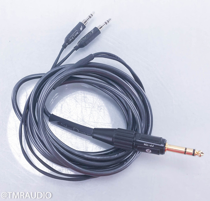 Moon Audio Silver Dragon Sony MDR-Z7 Single 3M 1/4" Headphone Cable