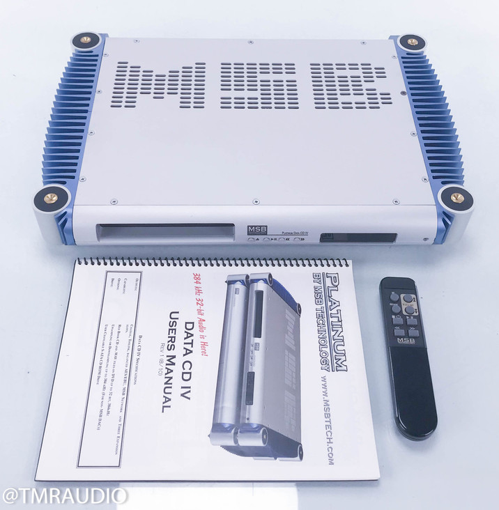 MSB Platinum Data CD IV Transport; 384kHz Upsampling