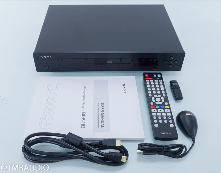 Oppo BDP-103 3D Universal Blu-Ray / SACD / CD Player