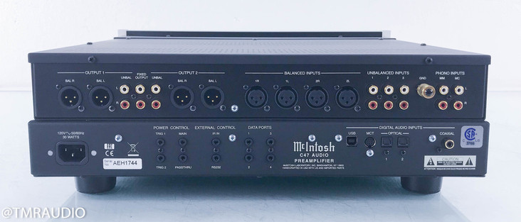 McIntosh C47 Stereo Audio Preamplifier USB DAC / MM MC