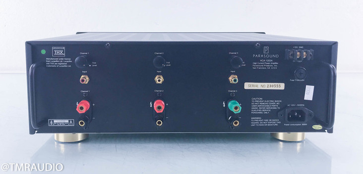 Parasound HCA-1203A 3 Channel Power Amplifier (2/2)
