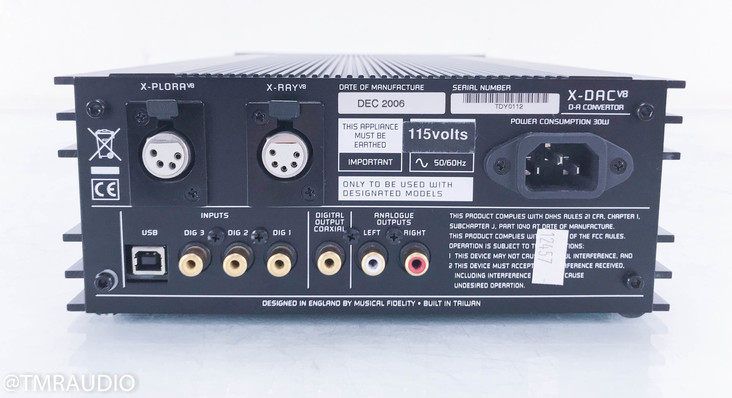 Musical Fidelity X-DAC V8 DAC; D/A Converter