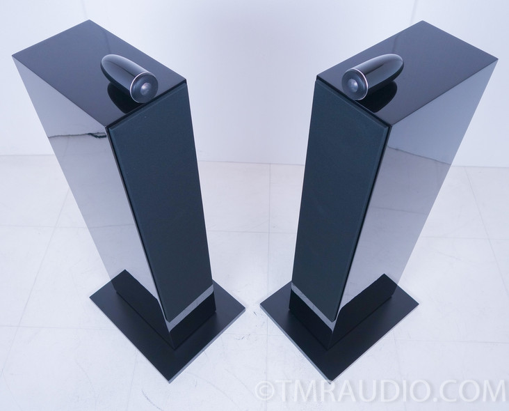 B&W CM10 S2 Speakers; Gloss Black Pair