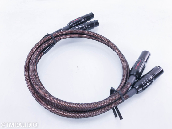 Wireworld Eclipse 7 XLR Cables; 1m Pair Interconnects