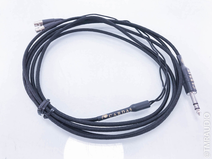 Cardas Clear Light Headphone Cable; Audeze 4-Pin to 1/4"; 3m