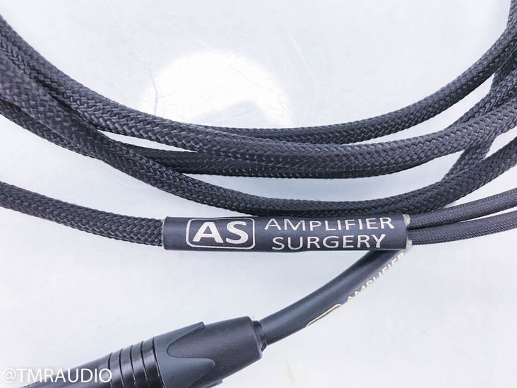 Amplifier Surgery Silver Plated 4-pin Audeze Headphone Cable; 3m