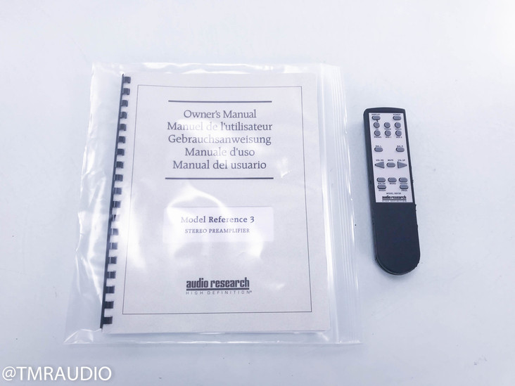 Audio Research Reference 3 Stereo Tube Preamplifier; ARC Ref 3