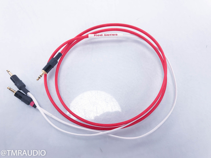 WyWires RED Series 3.5mm Headphone Cable; 5ft; 3.5mm Headphone Plugs (1/2)