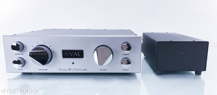 VAC Renaissance Mk. 3 Stereo Tube Preamplifier; MM/MC Phono
