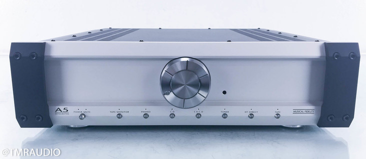 Musical Fidelity A5 Stereo Integrated Amplifier; Silver; Phono (1/2)