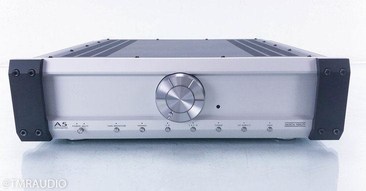 Musical Fidelity A5 Stereo Integrated Amplifier; Silver; Phono (2/2)