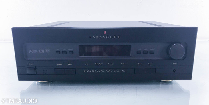 Parasound AVC-2500 5.1 Channel Home Theater Processor; Preamplifier (New / Open Box)