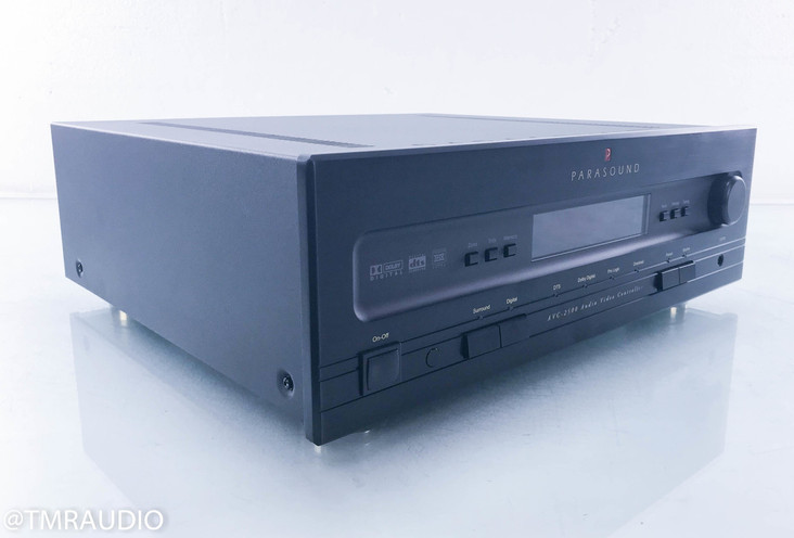 Parasound AVC-2500 5.1 Channel Home Theater Processor; Preamplifier (New / Open Box)