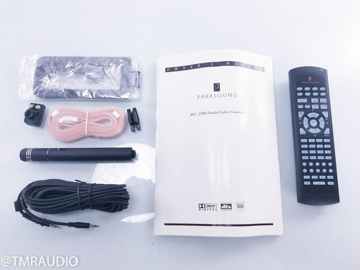 Parasound AVC-2500 5.1 Channel Home Theater Processor; Preamplifier (New / Open Box)