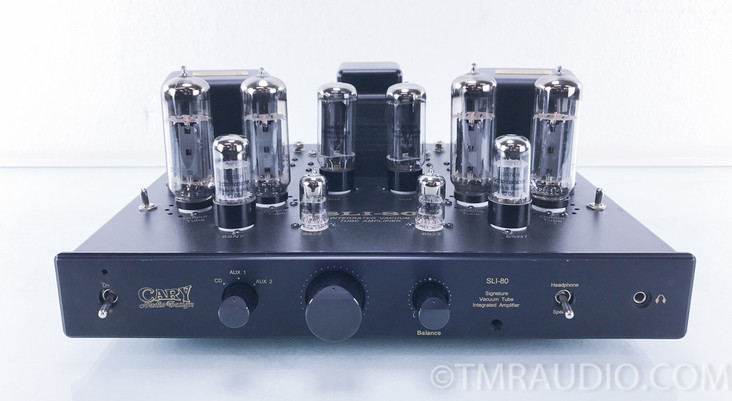 Cary SLI-80 Signature Tube Stereo Integrated Amplifier; Headphone