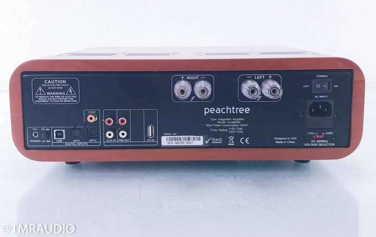 Peachtree Nova 65SE Stereo Integrated Amplifier; Cherry