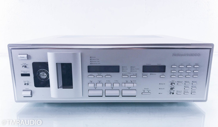 Nakamichi 1000 Digital Audio Tape Recorder; Silver; DAT; Tri-Tracer (No Remote)