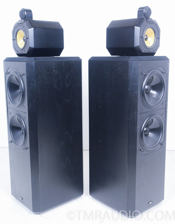 B&W 802 Vintage Floorstanding Speakers; Pair; Black