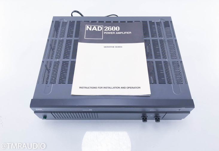 NAD 2600 Stereo Power Amplifier