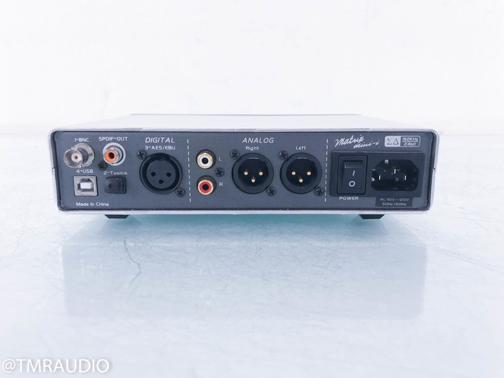 Matrix Mini-i v1.2 DAC / Headphone Amplifier; 24-bit/192kHz (No Remote)