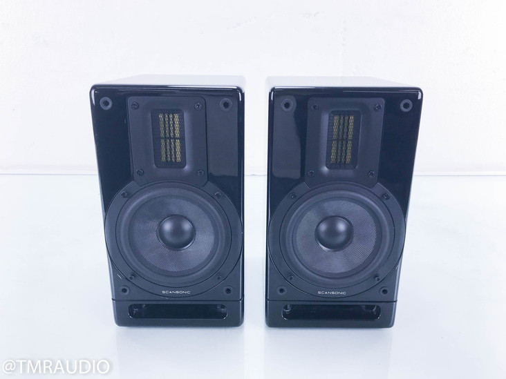 Scansonic M5 Bookshelf Speakers; Black Pair