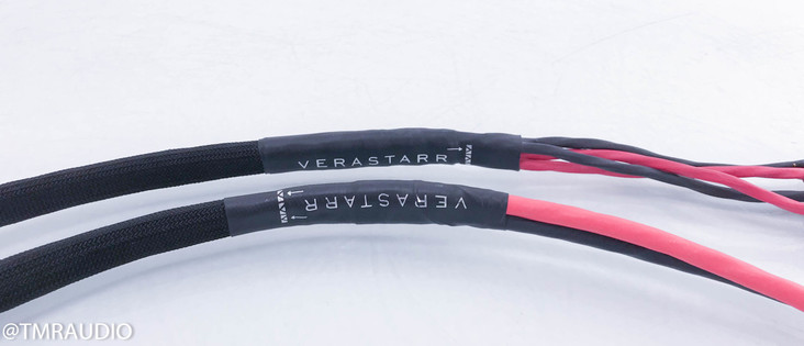 Verastarr Silver Reference Bi-Wire Speaker Cables; 4ft Pair