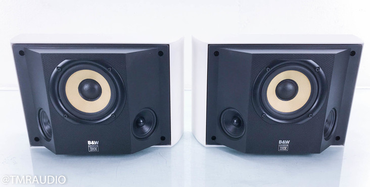 B&W DS6 Surround / Wall Mount Speakers; White Pair; DS-6