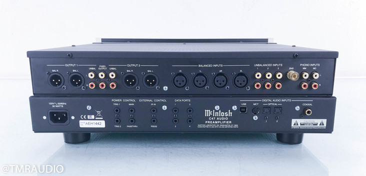 McIntosh C47 Stereo Preamplifier; USB DAC; MM / MC Phono