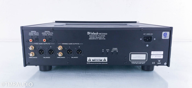 McIntosh MCD500 SACD / CD Player; MCD-500 (SOLD2)