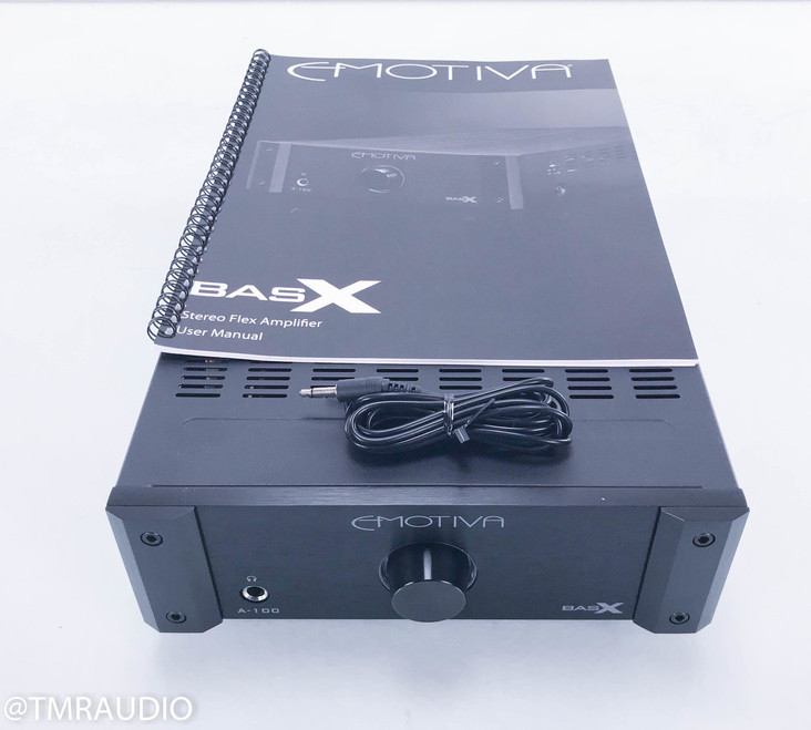 Emotiva BasX A-100 Stereo Power Amplifier; A100 (SOLD)