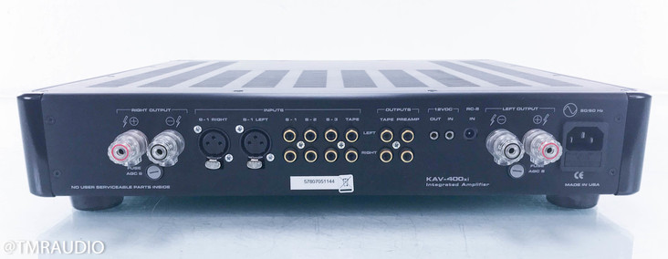 Krell KAV-400xi Stereo Power Amplifier; Black