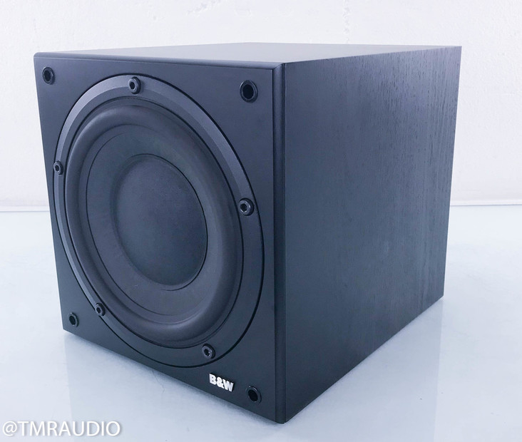 B&W ASW-2500 10" Powered Subwoofer; Black Ash