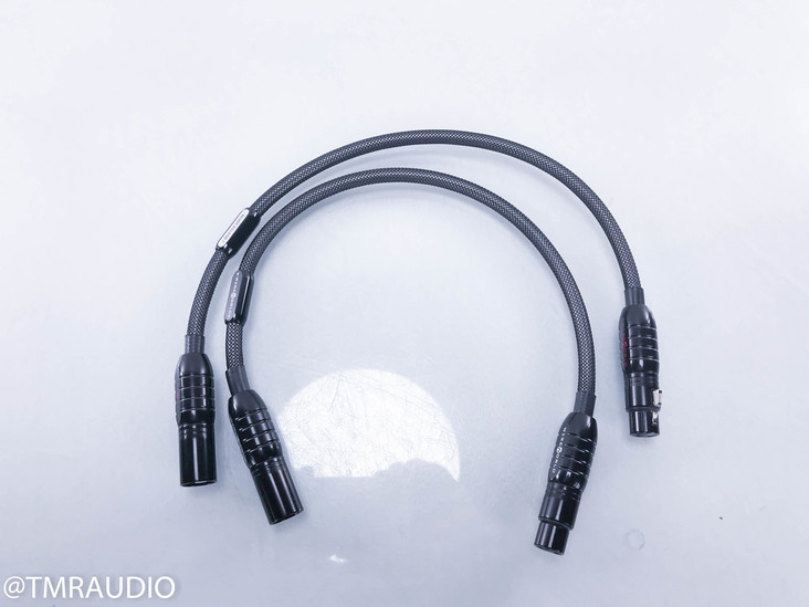 Wireworld Silver Eclipse 7 XLR Cables; 0.5m Pair Balanced Interconnects