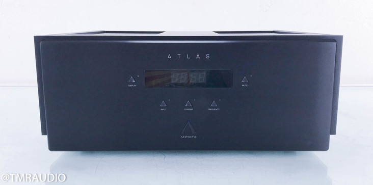 Aesthetix Atlas Stereo Tube Hybrid Power Amplifier; Black