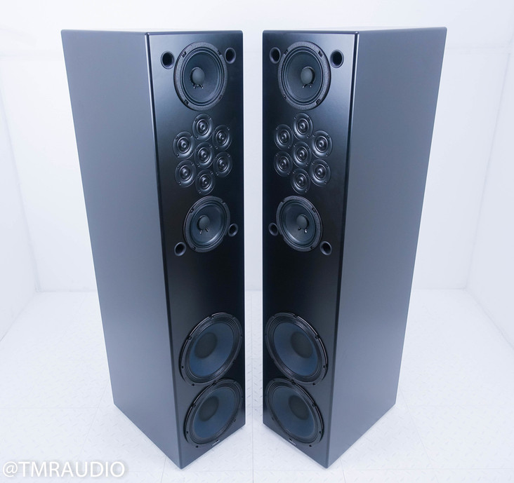 Tekton Design Double Impact Floorstanding Speakers; Upgraded Version; Black Pair