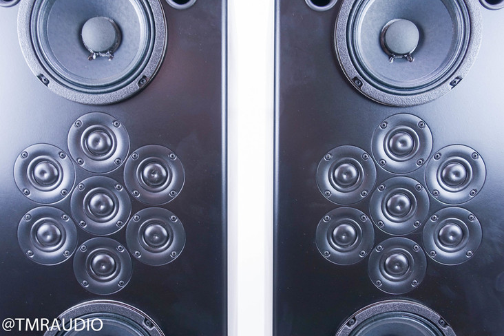 Tekton Design Double Impact Floorstanding Speakers; Upgraded Version; Black Pair