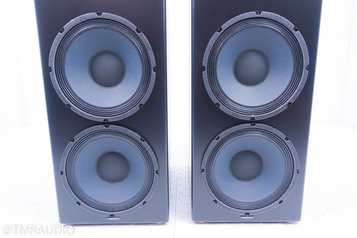 Tekton Design Double Impact Floorstanding Speakers; Upgraded Version; Black Pair