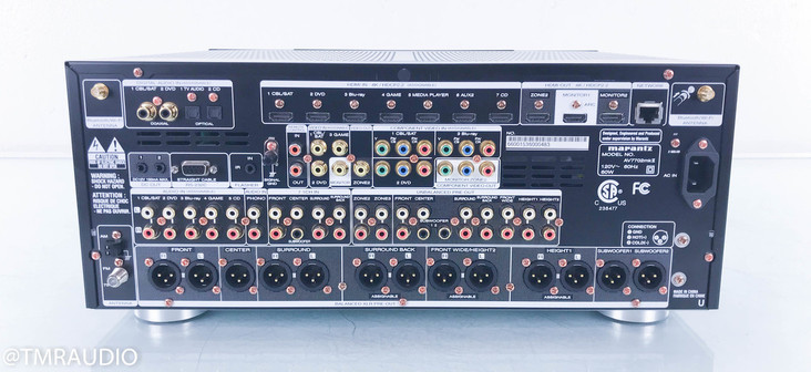 Marantz AV7702 MkII 7.1-Channel Home Theater Processor; AV-7702