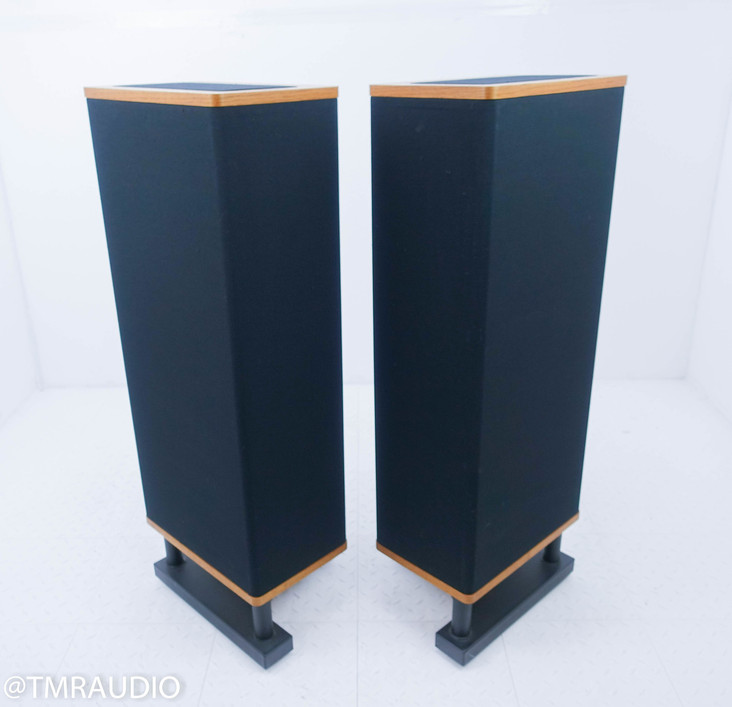 Vandersteen 2Ci Floorstanding Speakers; Dark Oak Pair; AS-IS (Distorted Woofer)