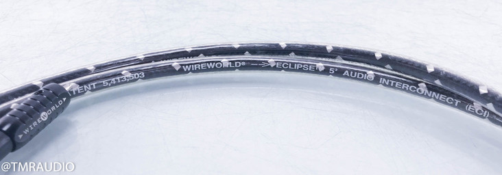 Wireworld Eclipse 5.2 RCA Cables; 1m Pair Interconnects; Squared (1/2)