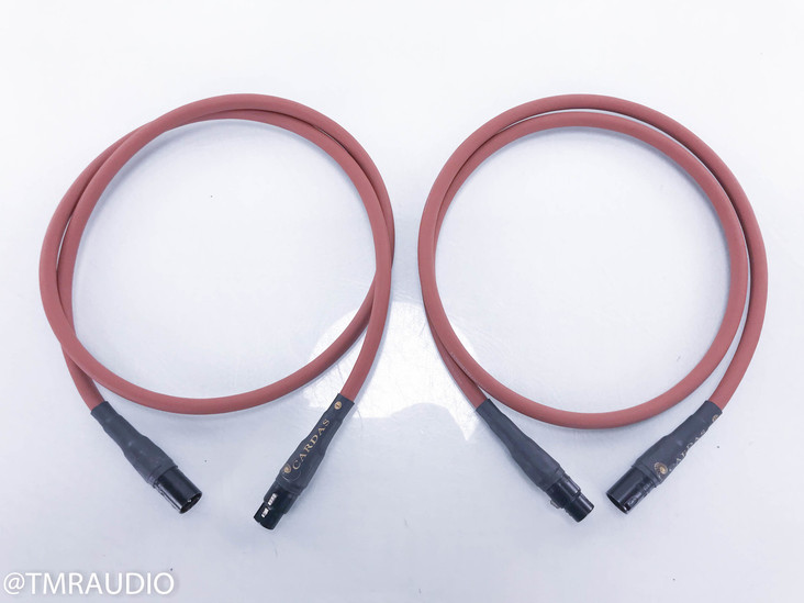 Cardas Cross XLR Cables; 1.5m Pair Balanced Interconnects