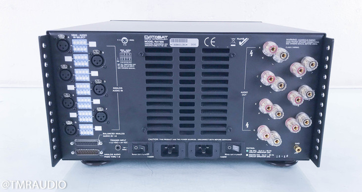 Datasat RA7300 7-Channel Power Amplifier; RA-7300