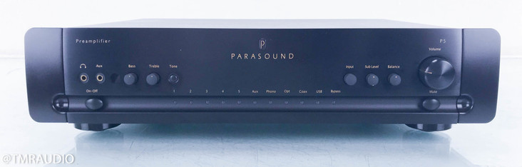 Parasound Halo P5 2.1-Channel Preamplifier; P-5 (No Remote)