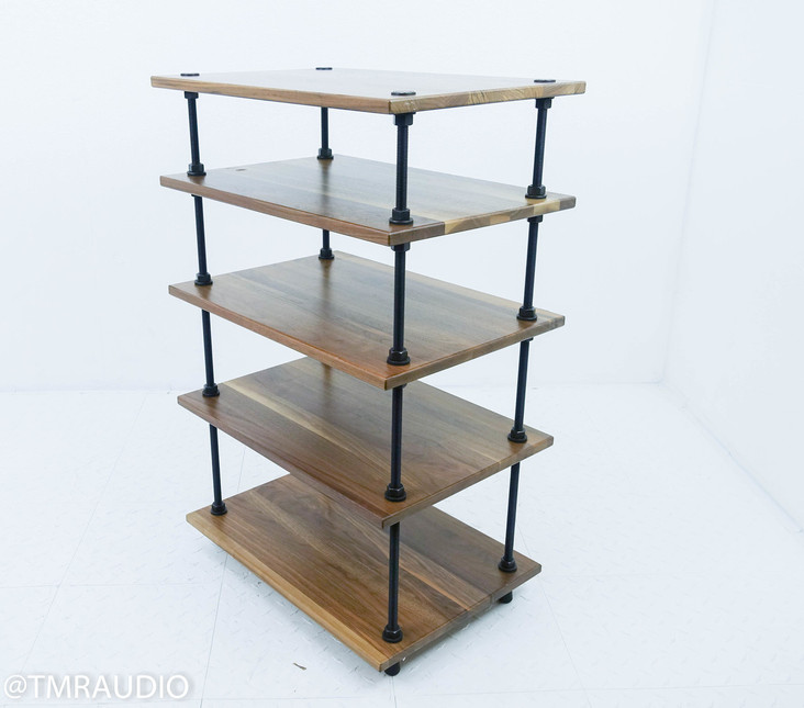 Salamander Designs A5/W Archetype Component Stand; Natural Walnut Rack