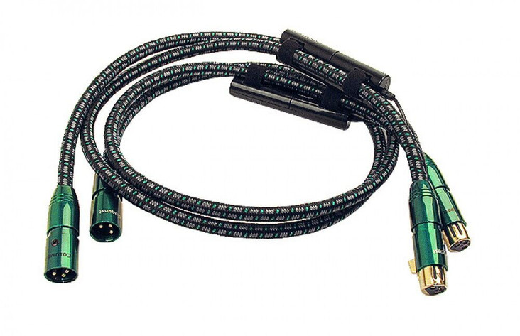 AudioQuest Columbia XLR Cables; 1.5m Pair Balanced Interconnects (New Open Box)