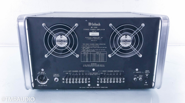 McIntosh MC 2300 Vintage Stereo Power Amplifier; MC2300